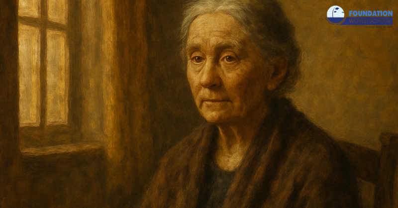 The Portrait of an elderly women